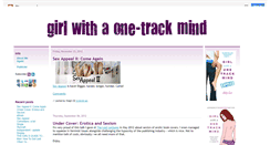 Desktop Screenshot of girlwithaonetrackmind.com